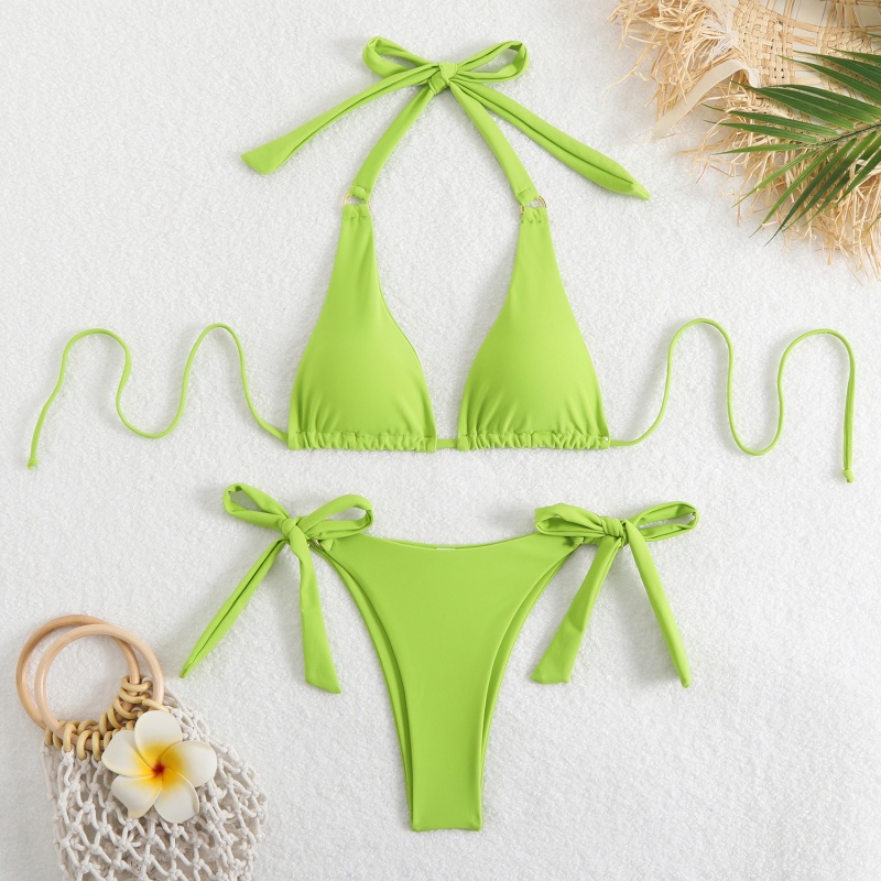 Nowy 2025 Europejski i Amerykanin-Style zagraniczne bikini. Trzy-Piecznowe stroje kąpielowe dla kobiet, dostępne w wielu kolorach. Dwa-Kawałek stroju kąpielowego z seksownym projektem QT25017 Cena:$79,99