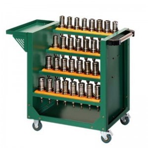 Zielony wózeknarzędziowy