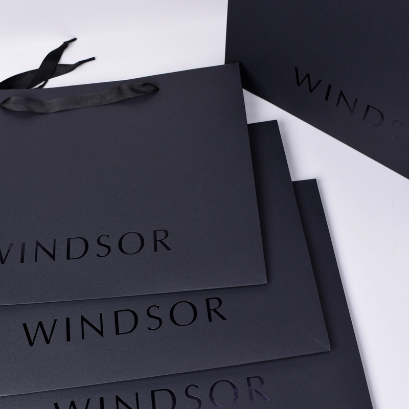 Noir Luxe Paper Bag
