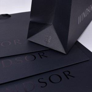 Noir Luxe Paper Bag