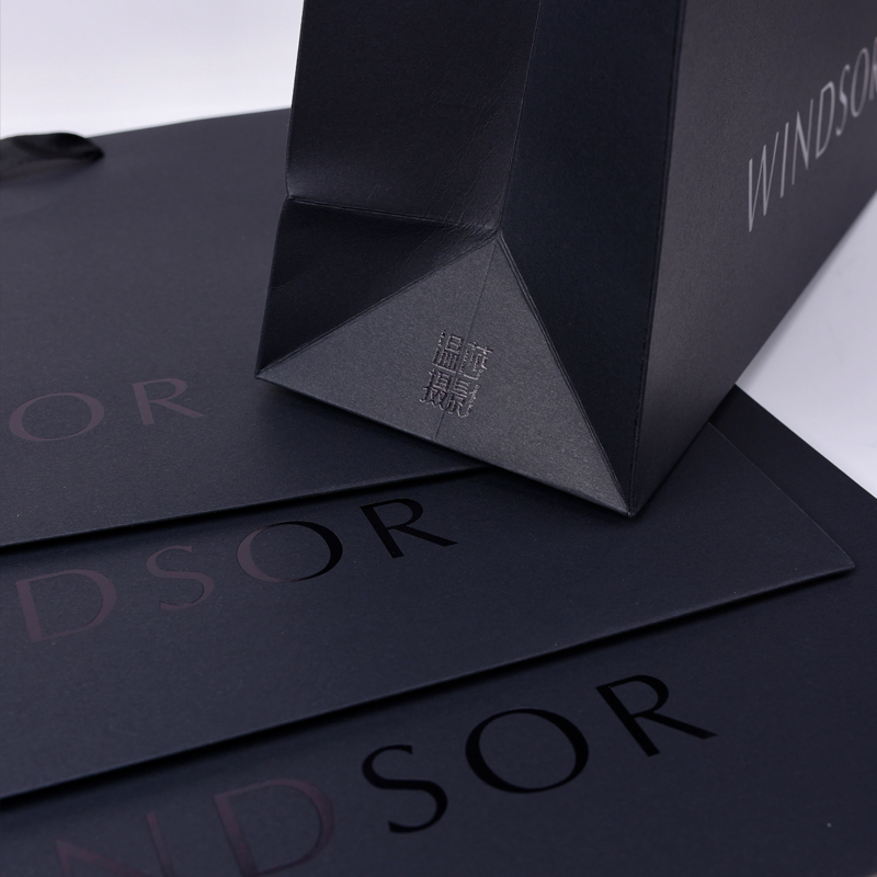 Noir Luxe Paper Bag