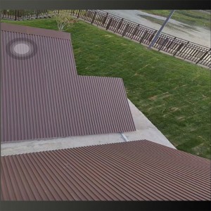 Aluminiowe panelena dach wielkiej ściany-W kształcie konstrukcji z właściwościami izolacji cieplnej