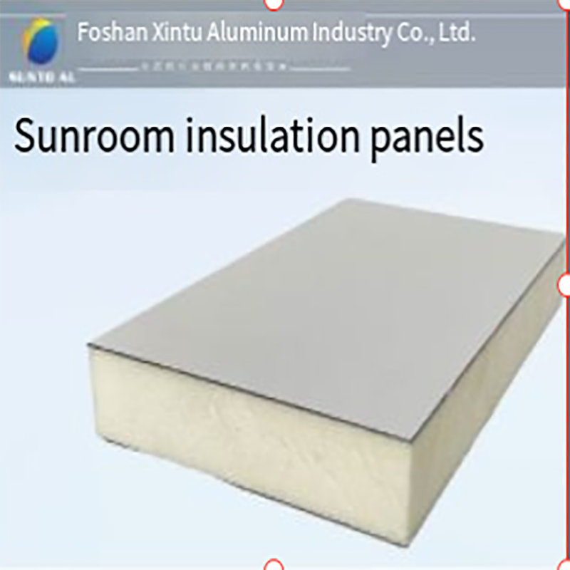 Płaskie panele izolowane ze stopu aluminiumna dachu