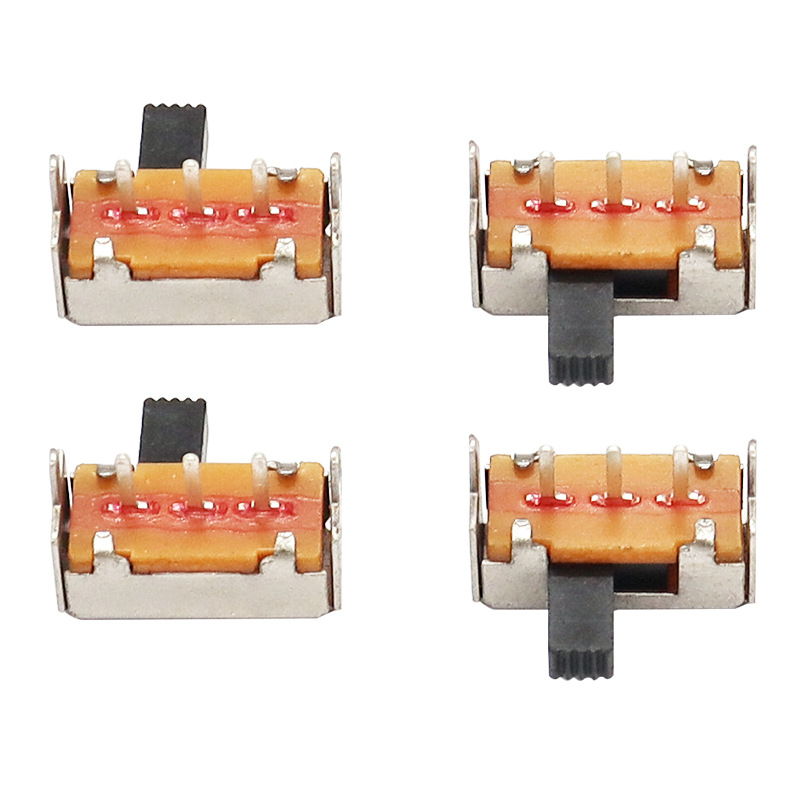 Przełącznik SLIDE SK12F14 strona-Pociągnij poziomy przełącznik, strona lampy sufitowej-Pull Slide Switch, singiel-Rząd 3-Przełącznik slajdów pionowych