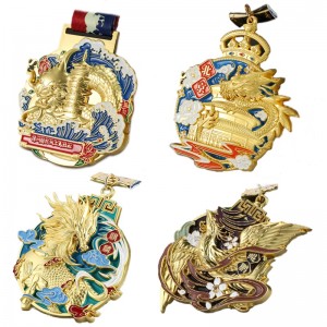 Niestandardowy metalowy medal