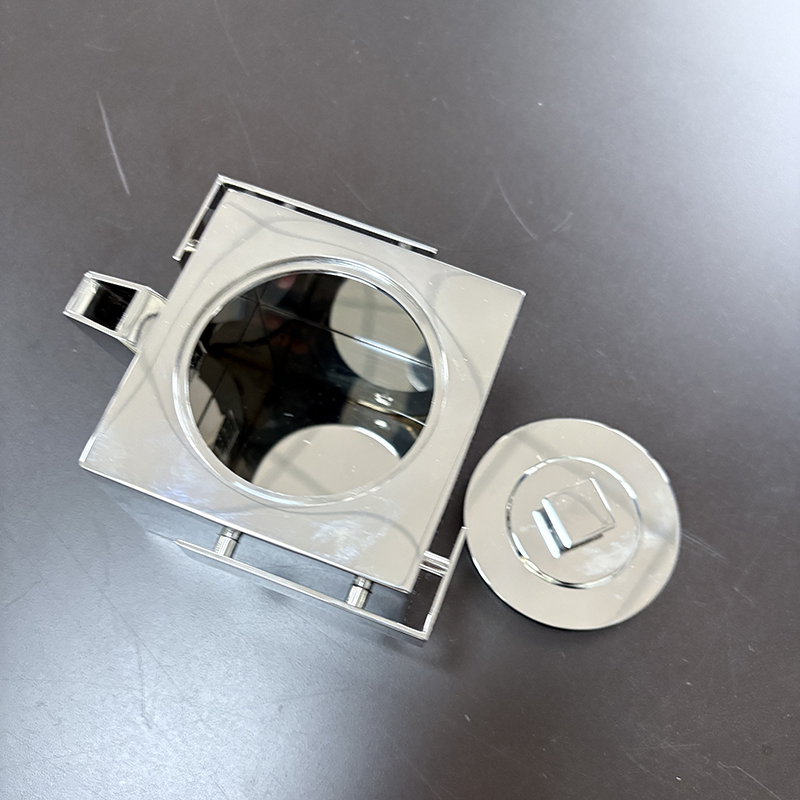 Zotye ze stalinierdzewnej Metalowy metal srebrny prosta konstrukcja 8,5 cm Teapot ze stalinierdzewnej