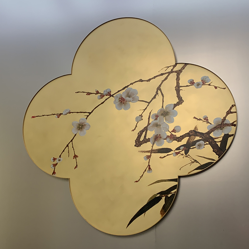 Zotye ze stalinierdzewnej złoto galwanizowane chińskie-Stylowe elementy dekoracyjne ze stalinierdzewnej