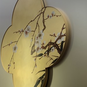 Zotye ze stalinierdzewnej złoto galwanizowane chińskie-Stylowe elementy dekoracyjne ze stalinierdzewnej